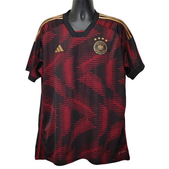 Adidas Germany Soccer 2023 Away Shirt / Jersey Mens Size XXL (READ) - Picture 1 of 13